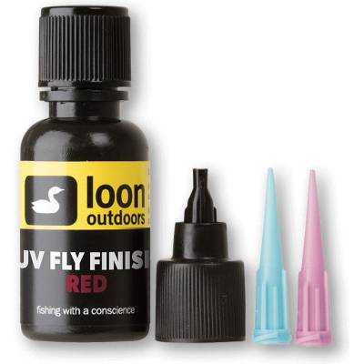 Loon Outdoors UV lak Fly Finish červená