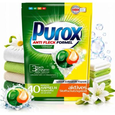 Purox Univerzální Anti Fleck kapsle 40 PD