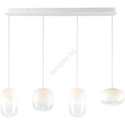 MILAGRO Led Пендел vaso led/15w/230v бял (mi2670)