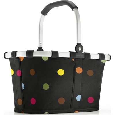 Reisenthel Панер Carrybag с цветни точки XS черен (BN7009)