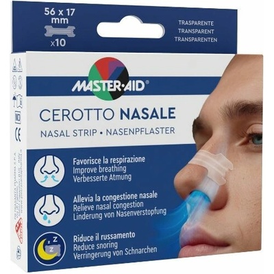 MASTER AID CEROTTO NASALE nosové náplasti 10 ks