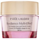 Estée Lauder Resilience Multi-Effect лифтинг крем за подсилване Tri-Peptide Face and Neck Creme SPF15 Normal/Comb. Skin 50 ml