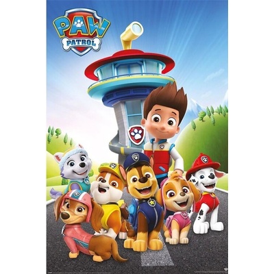 Plagát, Obraz - Paw Patrol - Ready for Action, 61 × 91.5 cm