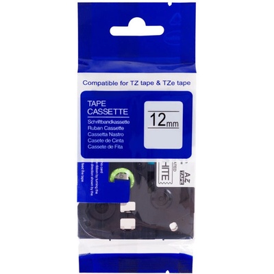 Kompatibilná páska s Brother TZE-S631, TZ-S631, 12mm, čierna tlač/žltý podklad, ext. adh. 100% novy kompatibil