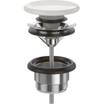 Villeroy & Boch - Изпразнител за мивка, ClickClack, алпийско бяло 68170001 (68170001)