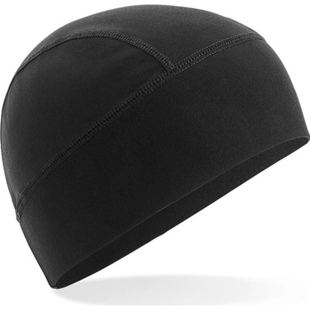 Beechfield sportovní softshell čepice Tech beanie černá