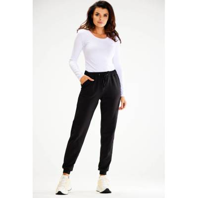 Awama Woman's Pants A608 Black čierna