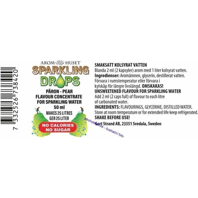 Prestige Sirup Hruška 50 ml