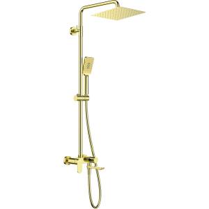 Deante Полша Златна душ колона тип Тропически дъжд Alpinia Gold