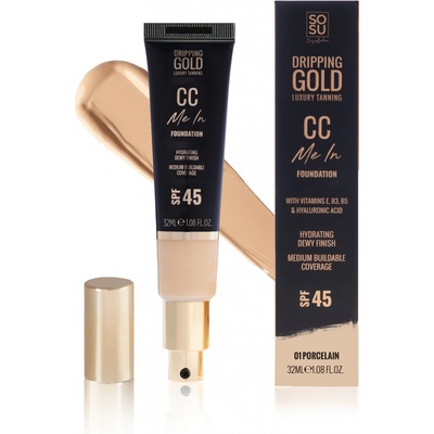 SOSU Cosmetics Tekutý make-up CC Me In Foundation 01 32 ml