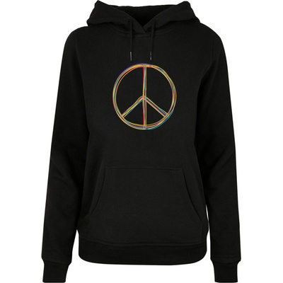 Mister Tee Peace_Multicolor with Ladies Basic Hoody black XLUB-MP0002444-00007 - Камуфлаж, размер XL