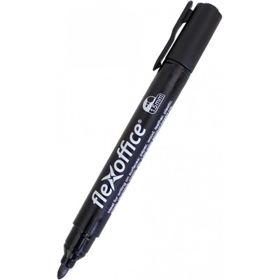 FlexOffice Перманентен маркер FlexOffice PM03 черен, 1.5 mm