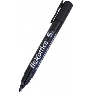 FlexOffice Перманентен маркер FlexOffice PM03 черен, 1.5 mm