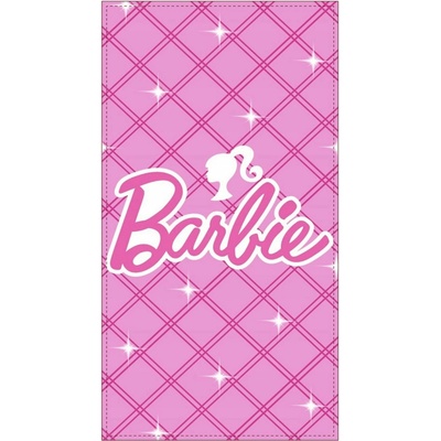 Aptex dětský ručník Barbie 70 x 140 cm vzorovaná