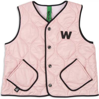 Wouki Shika detská vesta Chalk Pink