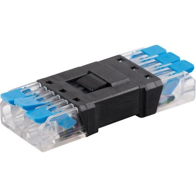 ML-112.224.72.0 Konektor s páčkou, vidlice + zásuvka, IP20, 3-pól, max. 250V/16A,pro průřez 0,5-4mm2