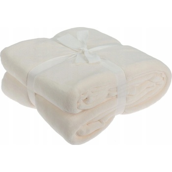 Homestyling mikrovlákno biela Deka 180x230