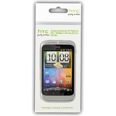HTC Оригинален протектор за дисплея за HTC Wildfire S SP P550 2бр