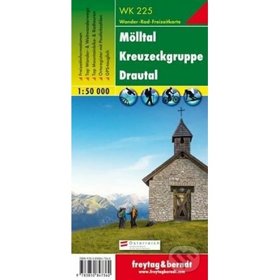 Turistická mapa Kreuzeckgruppe
