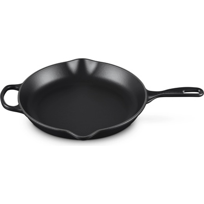 Le Creuset 20182300000422 Panvica na vyprážanie a servírovanie Signature, 30 cm, matná čierna