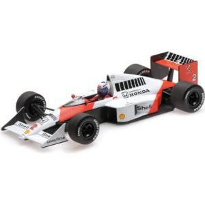 MINICHAMPS 1: 18 Minichamps 530891802 Mclaren MP4/5 Световен шампион 1989 Миниатюрен автомобил - Червено/Бяло
