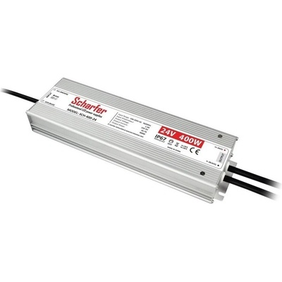 Ledshopik LED zdroj Scharfer SCH-400-24V 24V 400W 16,7A IP67 7 let záruka