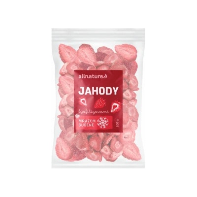 ALLNATURE Jahody sušené mrazem 100 g – Zboží Dáma