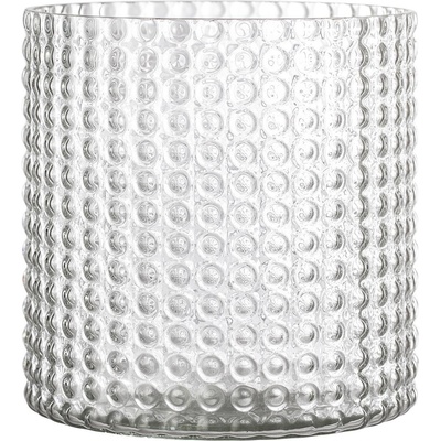 Bloomingville Ваза Bloomingville в кръгчета стъклена 16, 5 см (32228973)