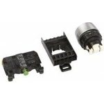 Spamel Control button 22mm green with self-return 1Z ST22-KZ-10