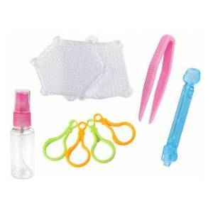 LEAN Toys DIY Water Beads Set Magic Beads 8 Colors Construction Vehicles