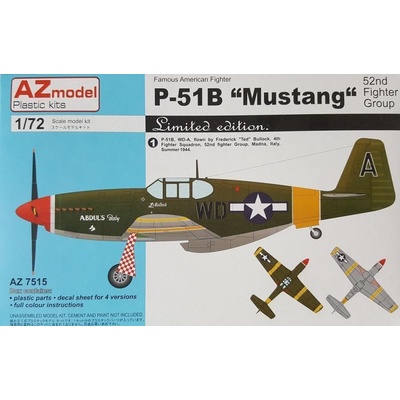 AZ Model P 51B Mustang 52.nd FG 1:72