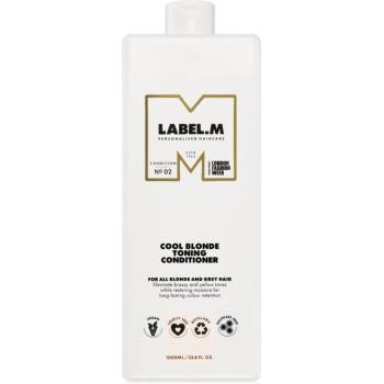 label.m Cool Blonde Conditioner хидратиращ балсам неутрализиращ жълтеникавите оттенъци 1000ml