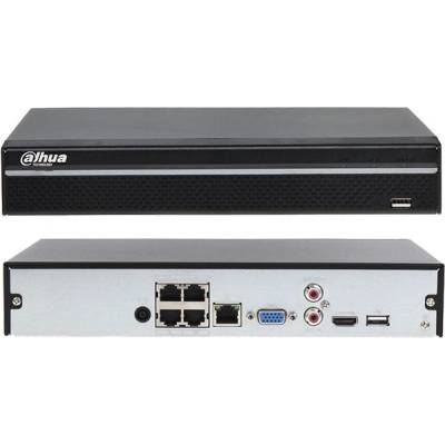 Dahua Видео рекордер nvr dahua nvr4104hs-p-4ks3 / 4 канала / 12mp