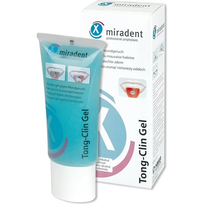 Miradent Гел за почистване на език Tong-Clin, 50 ml