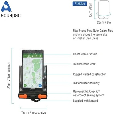 Aquasac 2001 Phone Case černé