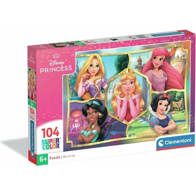 Detské Clementoni Disney Princezné 104 dielov