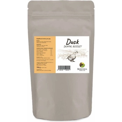 Bohemia BAKED Duck Dental Biscuit 750 g