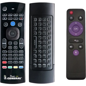 GENERAL H96 MAX X3 S905X3, RK3318, RK3328 - магическо съвместимо дистанционно управление на марката General (MAX X3 S905X3, RK3318, RK3328) Дистанционно