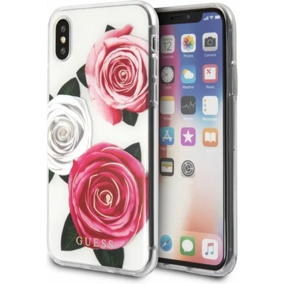 GUESS Калъф Original Faceplate Case Guess GUHCPXROSTRT iPhone X/XS Roses