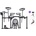 Roland VQD106 Basic SET Black Комплект електронни барабани (VQD106 KIT-BASIC-SET)