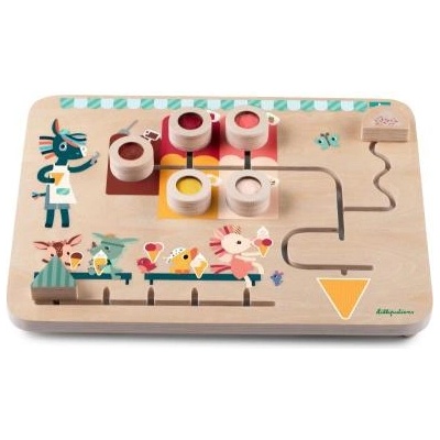 Lilliputiens - дървен панел - сладоледен лабиринт