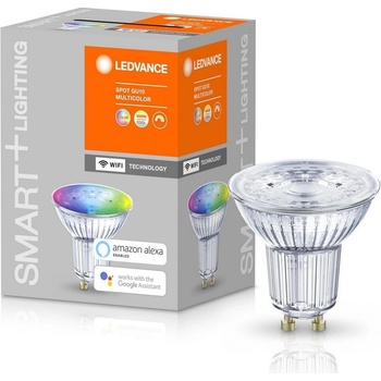 Ledvance SMART+ WiFi PAR16 TW 50 40° tbdW GU10, laditelná biela 2700K-6500K, stmievateľná, 1 ks