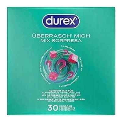 Durex různé druhy mix 30 ks