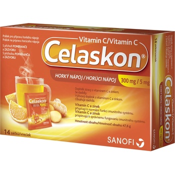 Celaskon horúci nápoj Vitamin C 300 mg 14 sáčkov