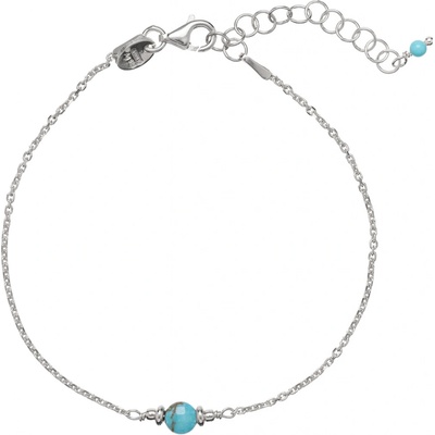 Alisia Něžný stříbrný náramek s tyrkysem AL3869-Argento-Turchese