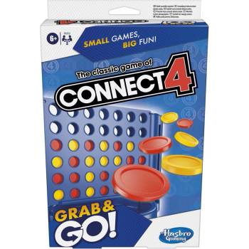 Hasbro Настолна игра за двама Connect 4: Grab & Go! - Детска (F825374A)