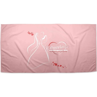 Sablio Uterák Blahoželáme novomanželom 70 x 140 cm