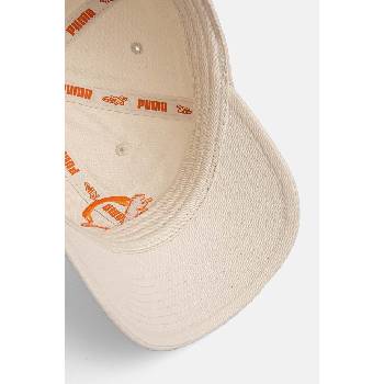 PUMA Памучна шапка с козирка Puma PUMA x CARROTS Dad Cap в бежово с апликация 25789 (25789.)