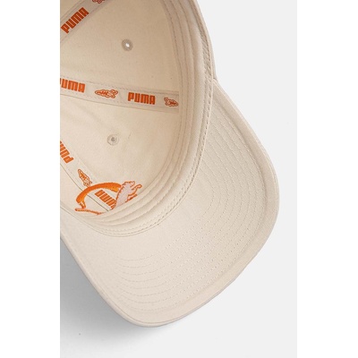 PUMA Памучна шапка с козирка Puma PUMA x CARROTS Dad Cap в бежово с апликация 25789 (25789.)