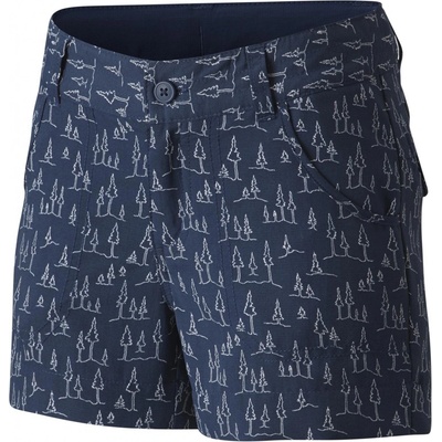 Columbia Silver Ridge Printed short blue
